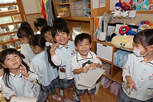 谷口先生の習字教室　　年長