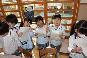 谷口先生の習字教室　　年長