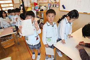 谷口先生の習字教室　　年長