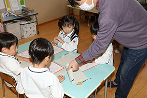 谷口先生の習字教室　　年長