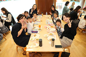 給食参観　ありがとうございました　　さくら