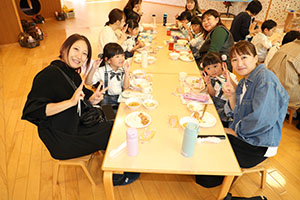 給食参観　ありがとうございました　　さくら