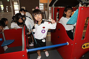 10月生まれのお誕生会　ーハロウィンビンゴー　年長