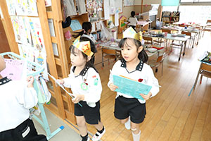 10月生まれのお誕生会　ーハロウィンビンゴー　年長