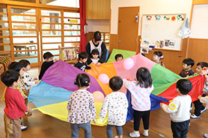 バルーンごっこ　あひる