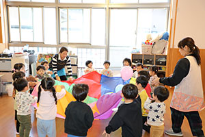 バルーンごっこ　あひる