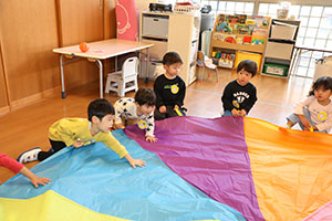 バルーンごっこ　あひる