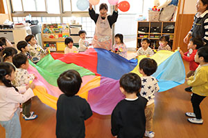 バルーンごっこ　あひる