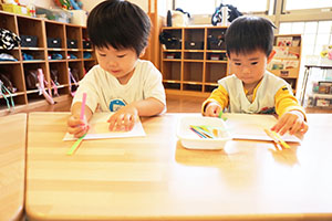 髪の毛チョッキン！　ぺんぎん