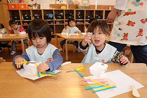 髪の毛チョッキン！　ぺんぎん