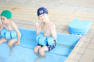 スイミングクラブへ行きました　ひまわり・さくら・たんぽぽ　NO．2