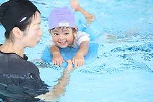 スイミングクラブへ行きました　ひまわり・さくら・たんぽぽ　NO．1