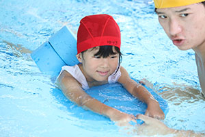 スイミングクラブへ行きました　ひまわり・さくら・たんぽぽ　NO．1