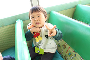 汽車バス遠足　キッズ水曜クラス