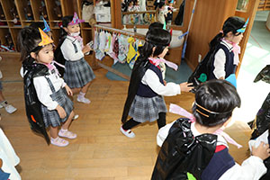 お菓子探し　ハッピーハロウィン🎃　ぱんだ・きりん