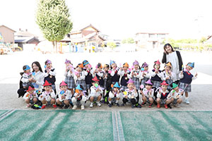 お菓子探し　ハッピーハロウィン🎃　ぱんだ・きりん