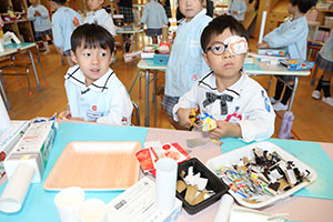 自由制作楽しかったね　ばら