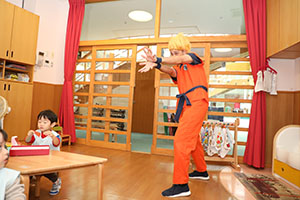 ミノムシの制作　あひる