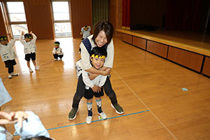 リズムフェスティバルの活動　年少Bチーム