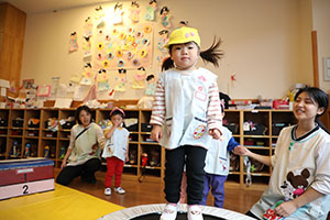 みんなで自由あそび　2歳児クラス