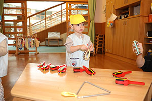 みんなで自由あそび　2歳児クラス