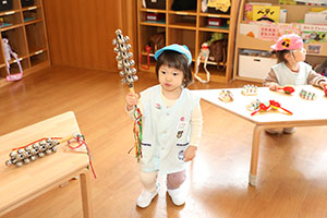 みんなで自由あそび　2歳児クラス