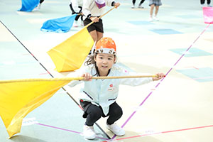 リズムフェスティバルの活動　年長Aチーム