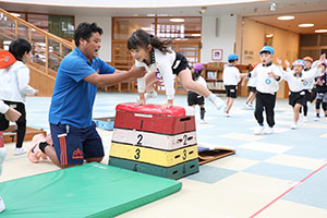 リズムフェスティバルの活動　年長Aチーム