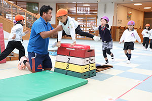 リズムフェスティバルの活動　年長Aチーム