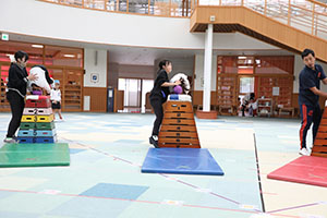 リズムフェスティバルの活動　年長Aチーム