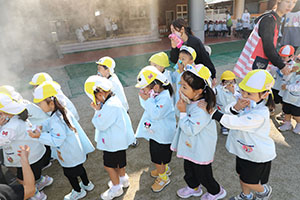 避難訓練　ー消防車がやってきたー　　NO.2