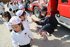 避難訓練　ー消防車がやってきたー　　NO.2