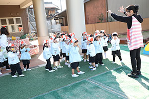 避難訓練　ー消防車がやってきたー　　NO.1