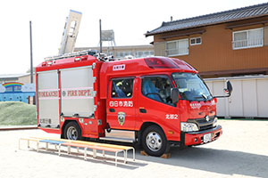 避難訓練　ー消防車がやってきたー　　NO.1