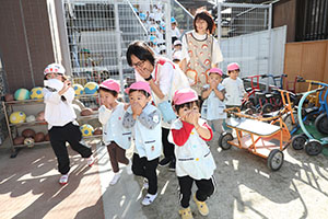 避難訓練　ー消防車がやってきたー　　NO.1