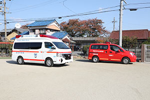 避難訓練　ー消防車がやってきたー　　NO.1