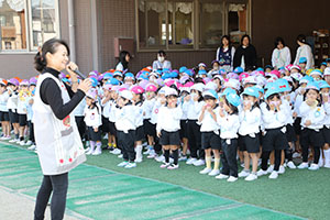 避難訓練　ー消防車がやってきたー　　NO.1