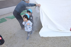 避難訓練　ー消防車がやってきたー　　NO.1