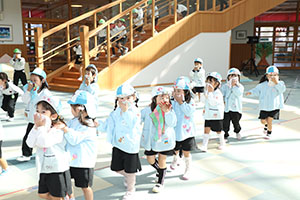 避難訓練　ー消防車がやってきたー　　NO.1