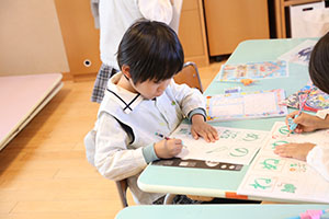 谷口先生の習字教室　年長　NO．2