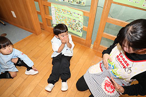 イングリッシュ　きりん・うさぎ　　ことり・ぱんだ