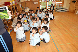 イングリッシュ　きりん・うさぎ　　ことり・ぱんだ