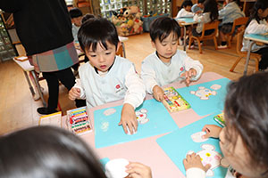 勤労感謝の日の制作　きりん