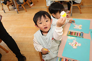 勤労感謝の日の制作　きりん