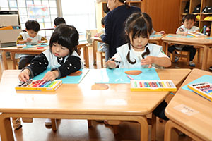 栗の制作　あひる