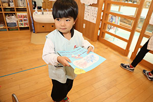 勤労感謝の日の制作　たんぽぽ