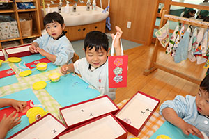 七五三の制作　こあら