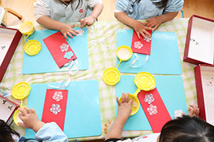 七五三の制作　こあら