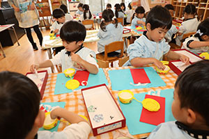 七五三の制作　こあら