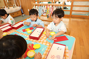 七五三の制作　こあら